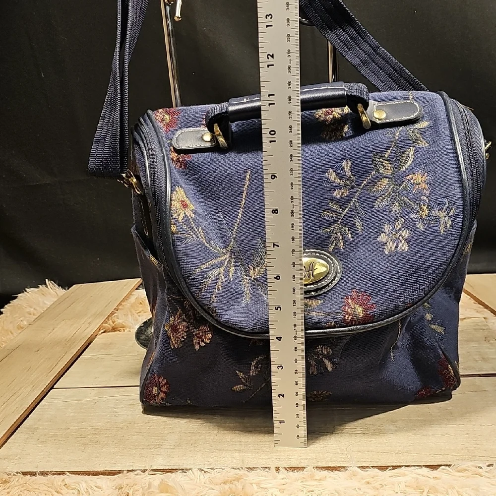 Floral Embroidered Women's Bag Weekender